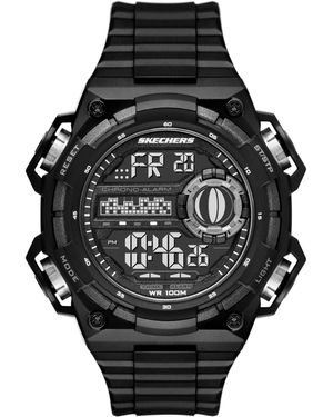 Skechers Sturgess Digital Black Polyurethane Watch