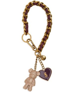 Steve Madden Bear-c Bag Charm - Metallic