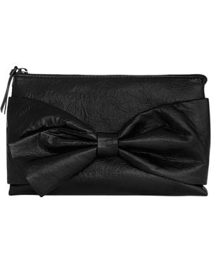 Rebecca Minkoff Bow Clutch Purse - Black