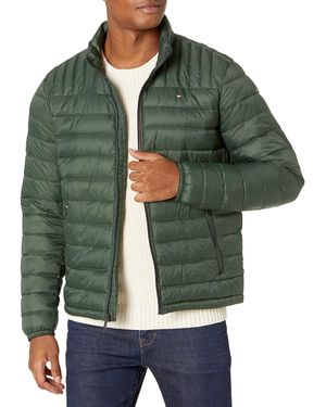 Tommy Hilfiger Ultra Loft Lightweight Packable Puffer Jacket - Green