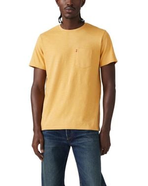 Levi's Short Sleeve Classic Pocket Tee - Orange