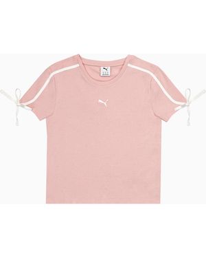 PUMA Essentials Logo T-shirt - Pink