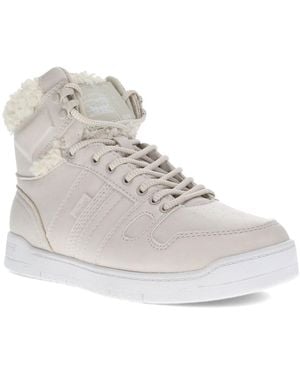 Levi's Bb Hi Plush Hightop Sneaker Shoe - Gray