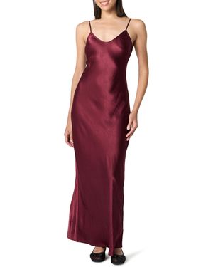 The Drop 's Lana Maxi Slip Dress - Red