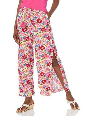 Roxy Tropical Rhythm Beachy Pants - Red