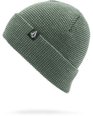Volcom V.co Baseline Snowboard Ski Beanie - Green