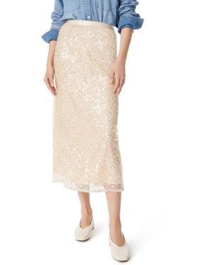 Sam Edelman S Gracie Pull On A-line Midi Skirt Standard - Multicolor