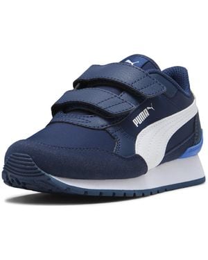 PUMA St Runner Hook And Loop Shoes Sneaker - Blue
