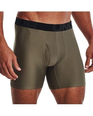 Under Armour Tech 6-inch Boxerjock 2-pack - Green