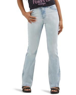 Wrangler High Rise Bold Boot Jean - Blue