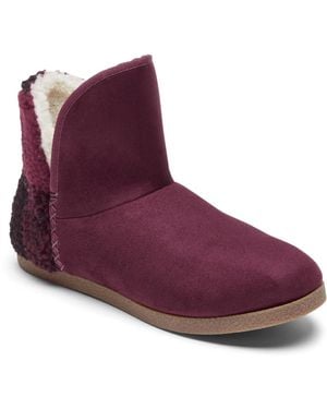 Rockport Veda Slipper Boot - Purple
