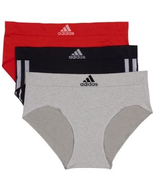adidas Seamless Brief Panties 3-pack - Gray