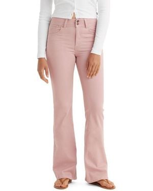 Levi's 726 Retro High Rise Flare Jeans, - Pink
