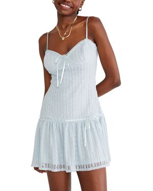 Aéropostale Flowy Babydoll Dress - Blue