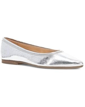 Frye Comfortable Leather Slip-on Shoes With Flexible - White