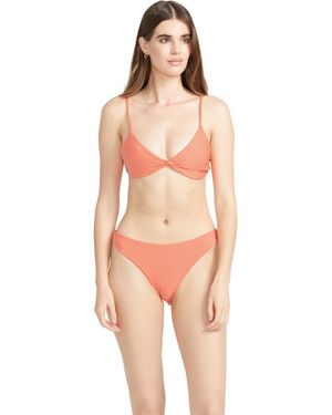 Volcom Standard Simply Seamless Skimpy Bikini Bottom - Pink