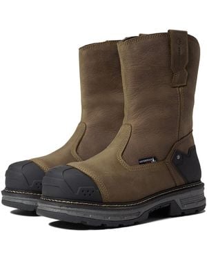 Wolverine Hellcat Ultraspring Heavy Duty 10" Carbonmax Wellington Boot - Black