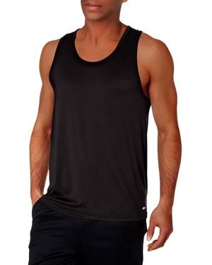 Amazon Essentials Active Quick Dry Tech Stretch Lightweight Gym Tank Top - Black