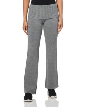 Lucky Brand Fold Over Sweater Pant - Gray