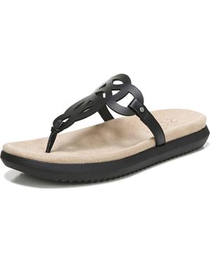 Naturalizer Soul Janice Thong Sandal Black 9 M - Brown