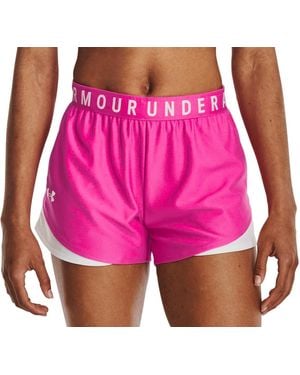 Under Armour S Play Up 3.0 Shorts, - Pink