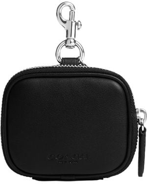 COACH Clip On Pouch - Black
