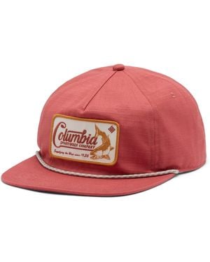 Columbia Ratchet Strap Snap Back Hat - Red