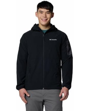 Columbia Tall Heights Ii Hooded Softshell - Black