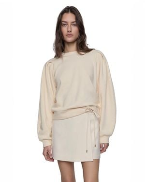 Rebecca Minkoff Charli Sweatshirt - Natural