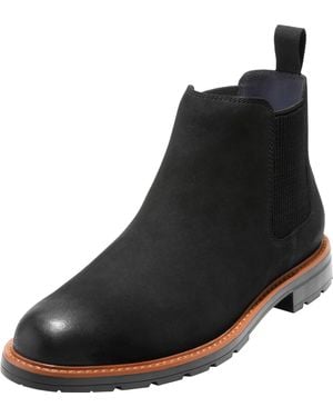 Cole Haan Chamberlin Grand Chelsea Boots - Black