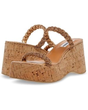 Steve Madden Danya Wedge Sandal - Brown