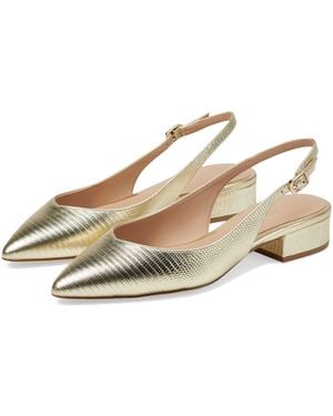 Cole Haan S Mazie Slingback Flat - Natural