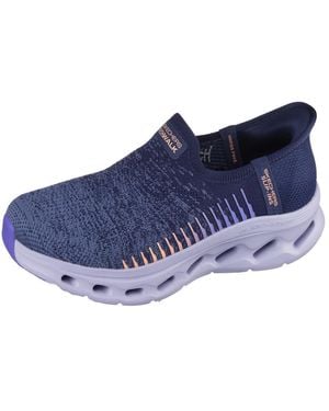 Skechers Go Walk Glide Step 2.0 Venus Hands Free Slip-Ins (/Multi) Walking Shoes - Blue