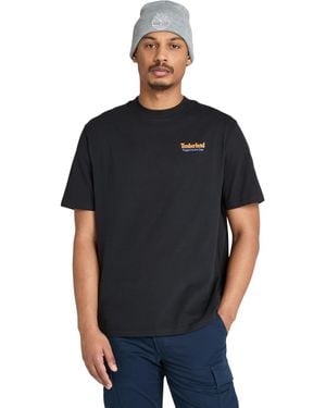 Timberland Rugged Active Gear Back Graphic T-shirt - Black