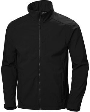 Helly Hansen Paramount Water Resistent Windproof Breathable Softshell Jacket - Black