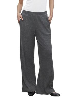 Velvet By Graham & Spencer Colleen Triblend Cozy Rib Pant - Black