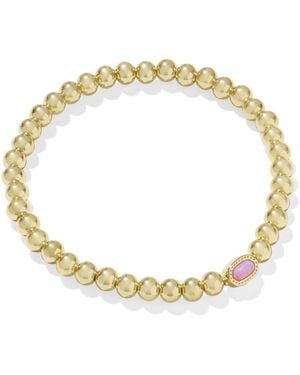 Kendra Scott Mini Elaina Stretch Bracelet - Metallic