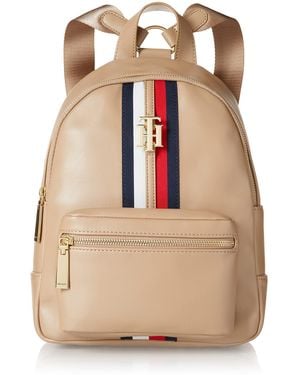 Tommy Hilfiger S Jaden Plus Backpack - Natural