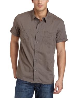 Lucky Brand Woven Shirt - Brown