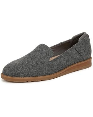Dr. Scholls Dr. Scholl's Jetset Loafer Loafer Charcoal Wool 6.5 M - Gray