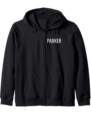 Parker Zip Hoodie - Black