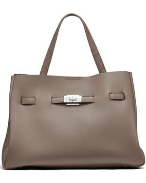 DKNY Large Satchel Bag - Brown