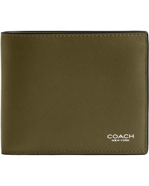 COACH 3 In 1 Wallet - Green