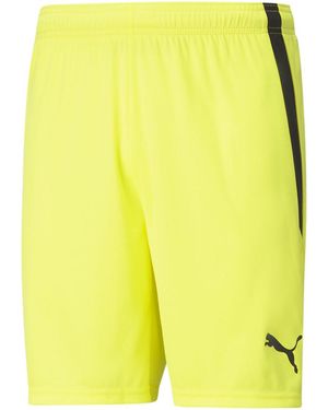 PUMA Teamliga Shorts - Yellow