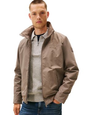 Tommy Hilfiger Lightweight Waterproof Regatta Jacket - Brown