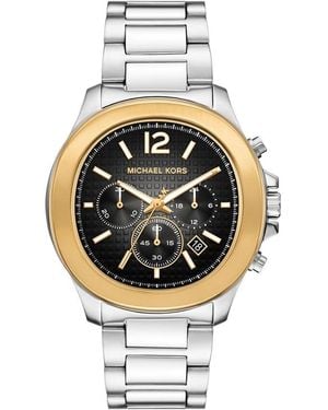 Michael Kors Sage Chronograph Stainless Steel Watch - Metallic