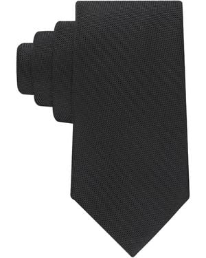 Tommy Hilfiger Core Oxford Solid Tie - Black