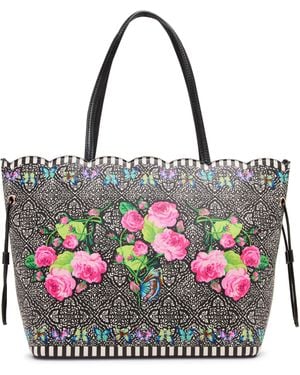 Betsey Johnson Scalloped Everyday Tote - Multicolor
