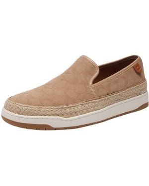 ★COACH★Miles Espadrille★Taupe(コーチ スニーカー) cs002_chk_a0