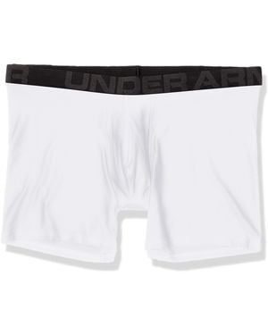 Under Armour Mens Tech 6-inch Boxerjock 1-pack - Black